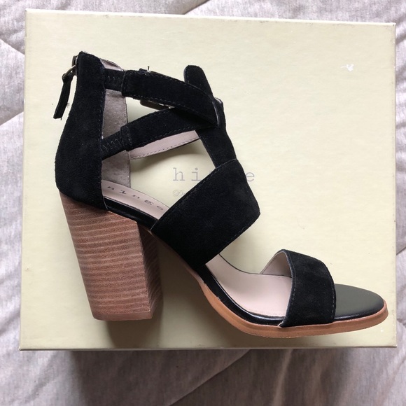 Nordstrom Hinge Shoes - Hgcora-lea Black Suede - Picture 2 of 7